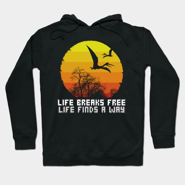 life breaks free Hoodie by Chessfluencer